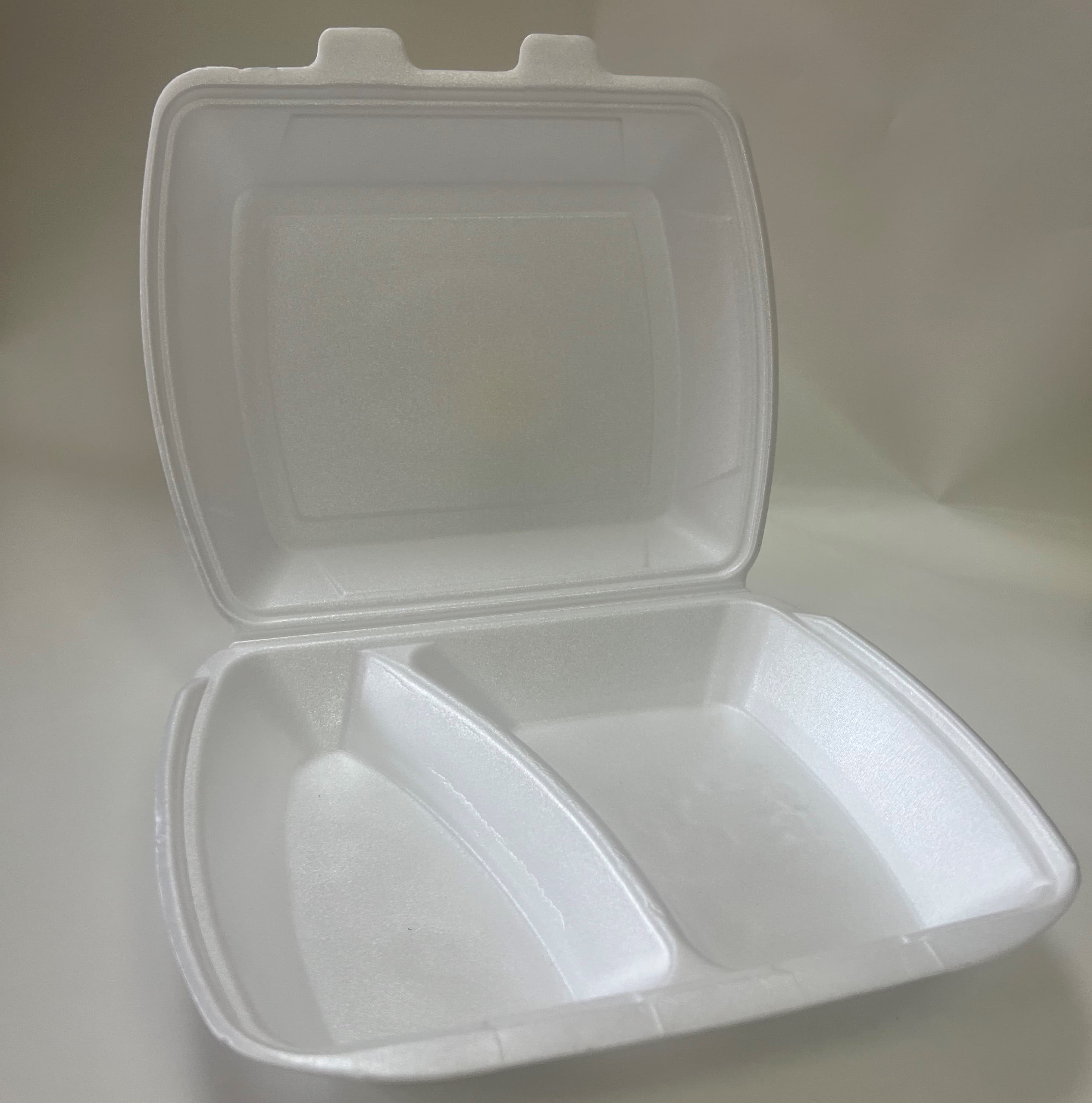 Ланч-бокс одноразовий зі спіненого полістиролу ,MB-2, MAYAK PACK